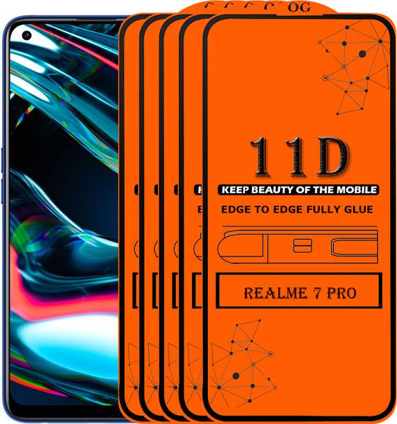 Difussy Edge To Edge Tempered Glass for REALME 7 PRO