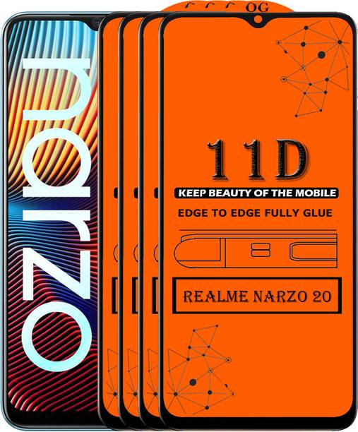 Difussy Edge To Edge Tempered Glass for REALME NARZO 20