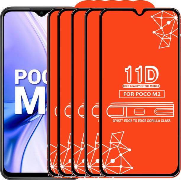 Qyist Edge To Edge Tempered Glass for Poco M2