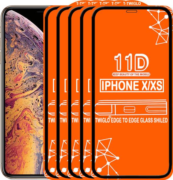 TWIGLO Edge To Edge Tempered Glass for Apple iPhone XS