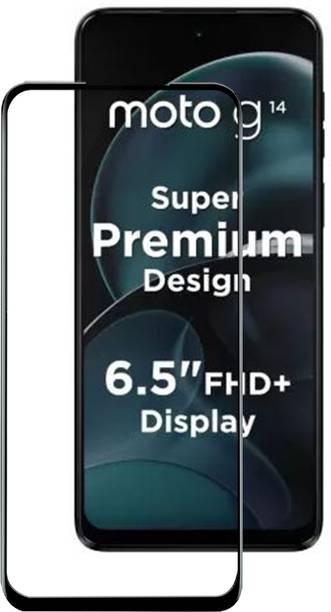 VAlight Edge To Edge Tempered Glass for MOTOROLA g14, MOTOROLA MOTO G14, Moto G!4