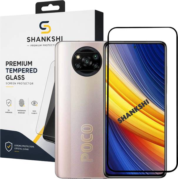 Shankshi Edge To Edge Tempered Glass for POCO X3 Pro