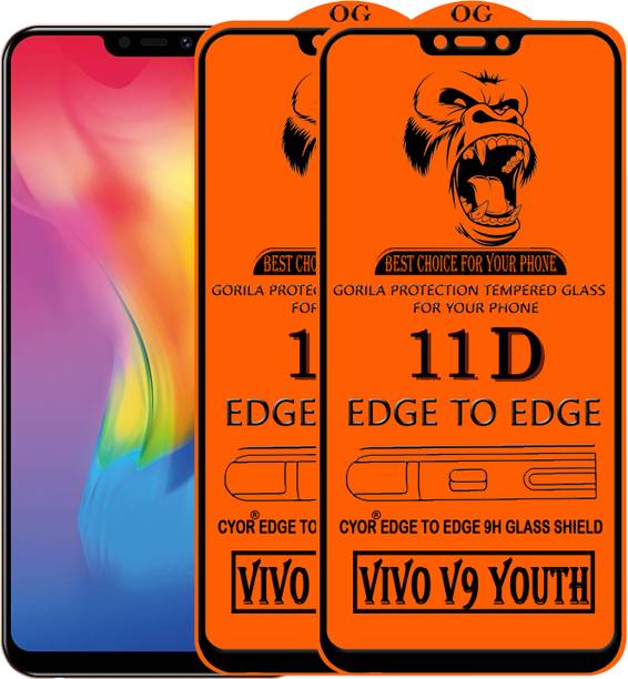 CYOR Edge To Edge Tempered Glass for Vivo V9 Youth