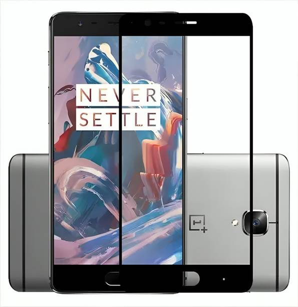 Dashmesh Shopping Edge To Edge Tempered Glass for OnePlus 3 | OnePlus 3T