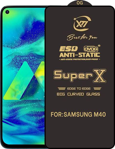 ANILUQ Edge To Edge Tempered Glass for SAMSUNG M40
