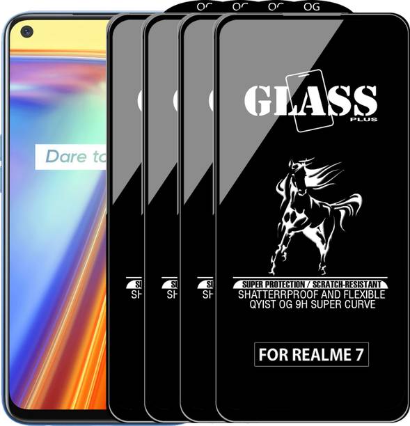 Qyist Edge To Edge Tempered Glass for REALME 7