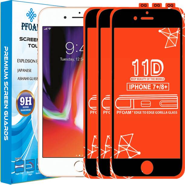 PFOAM Edge To Edge Tempered Glass for Apple iPhone 8 Plus