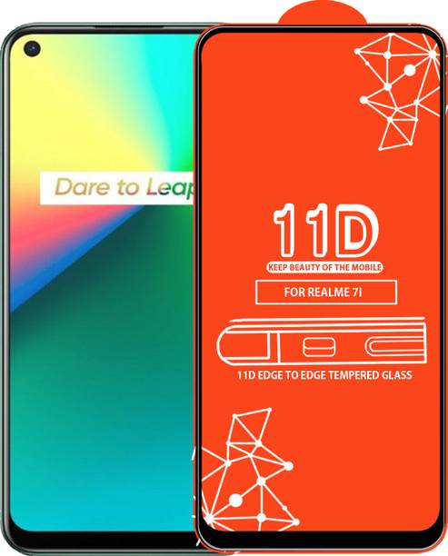 Qyist Edge To Edge Tempered Glass for Realme 7I