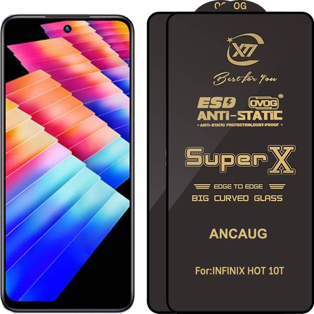 SuperX Edge To Edge Tempered Glass for INFINIX HOT 10T