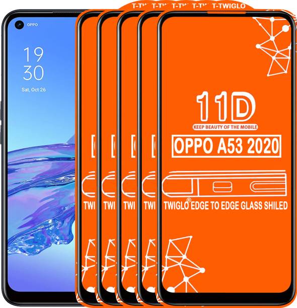 TWIGLO Edge To Edge Tempered Glass for OPPO A53 2020
