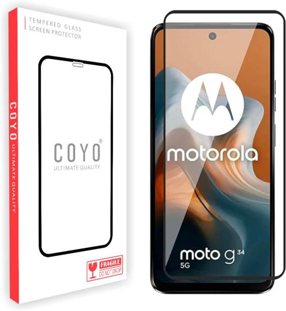 SPACE Edge To Edge Tempered Glass for MOTOROLA Moto G34 5G, MOTOROLA Moto G54 5G, MOTOROLA Moto G84 5G