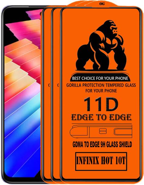 GDMA Edge To Edge Tempered Glass for INFINIX HOT 10T