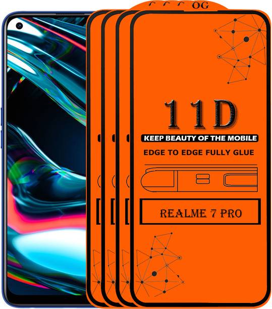 Difussy Edge To Edge Tempered Glass for REALME 7 PRO