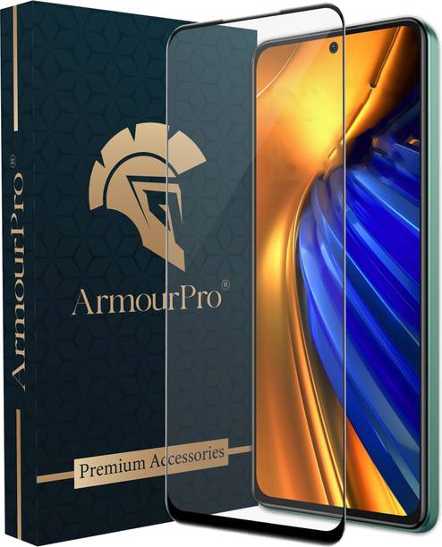 ArmourPro Edge To Edge Tempered Glass for Poco F4 5G, Poco X3, Poco M2 Pro, Poco X3 Pro, Poco X4 Pro 5G