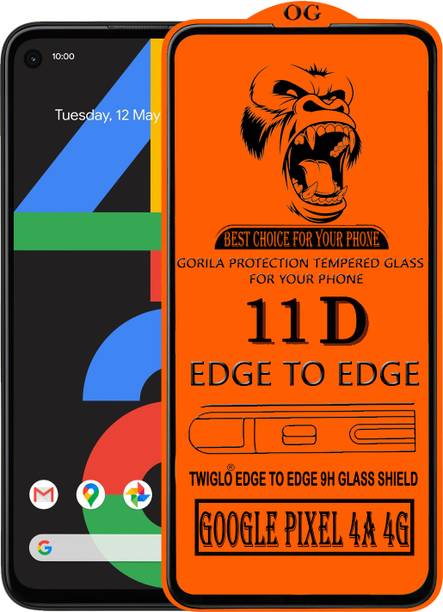 TWIGLO Edge To Edge Tempered Glass for GOOGLE PIXEL 4A 4G