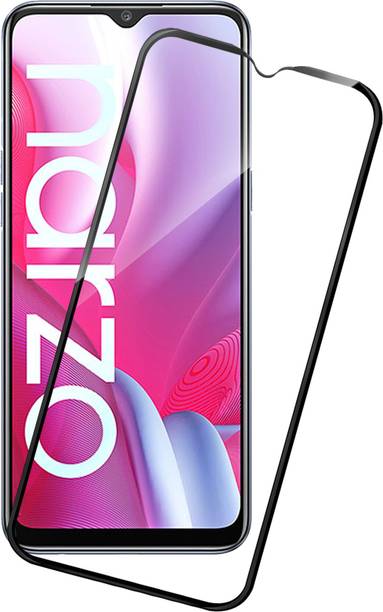 EASYBIZZ Edge To Edge Tempered Glass for realme Narzo 20A SuperD+