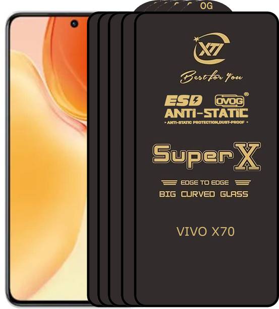 ANILUQ Edge To Edge Tempered Glass for VIVO X70