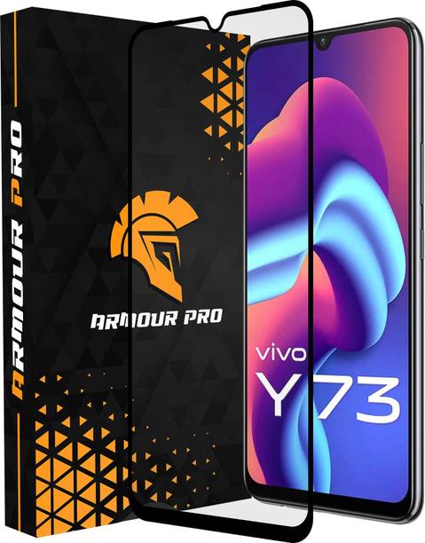 ArmourPro Edge To Edge Tempered Glass for Vivo Y73, Vivo Y73 4G, Vivo V20, Vivo V21