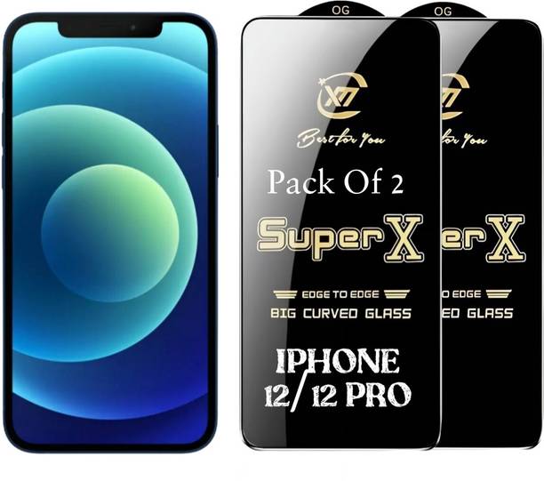 Viomshield Edge To Edge Tempered Glass for iPhone 12, iPhone 12 pro, Apple iPhone 12 pro