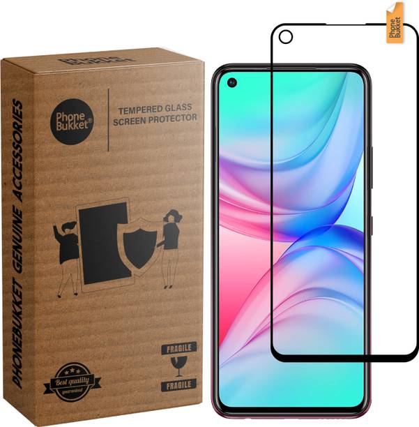 MobileBukket Edge To Edge Tempered Glass for Infinix Hot 10