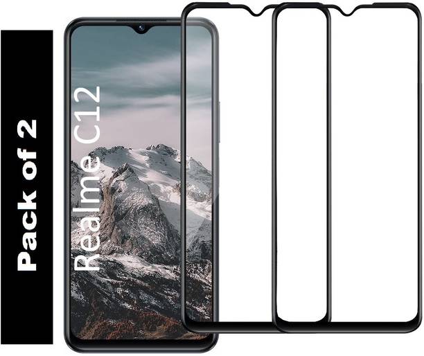 RichCell Edge To Edge Tempered Glass for Realme C12
