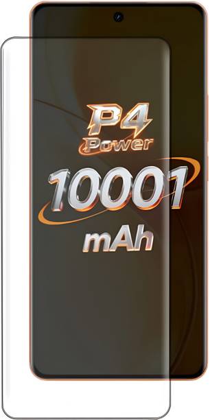 VAlight Edge To Edge Tempered Glass for realme P4 Power 5G, realme P4 Power 5G UV 4D Curved Screen Protector Guard with Easy Installation Kit