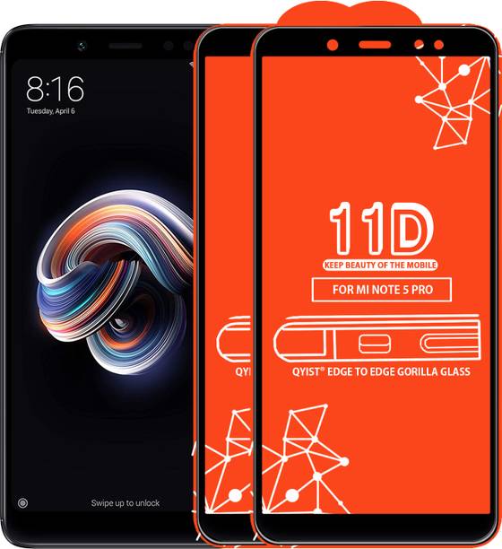 Qyist Edge To Edge Tempered Glass for Mi Redmi Note 5 Pro