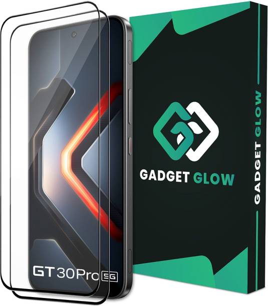 Gadget Glow Edge To Edge Tempered Glass for Infinix GT 30 Pro 5G, GT 30 Pro 5G, Infinix GT 30 5G