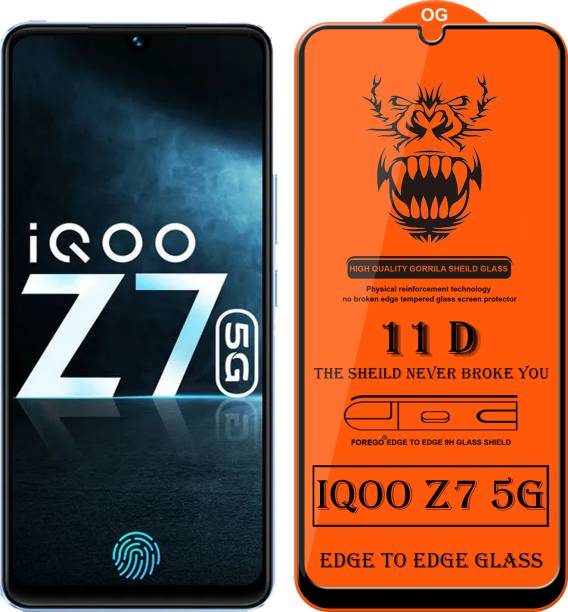 Forego Edge To Edge Tempered Glass for IQOO Z7 5G