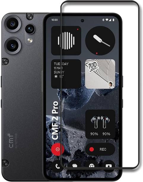 Flipkart SmartBuy Edge To Edge Tempered Glass for CMF by Nothing Phone 2 Pro 5G, CMF Phone 2 Pro 5G, Phone 2 Pro 5G