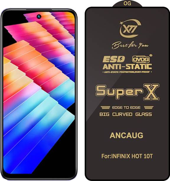 SuperX Edge To Edge Tempered Glass for INFINIX HOT 10T