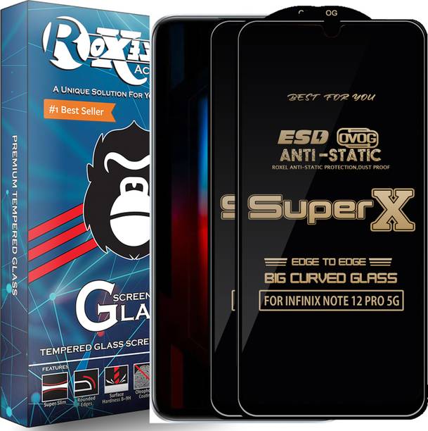 Roxel Edge To Edge Tempered Glass for INFINIX NOTE 12 PRO 5G