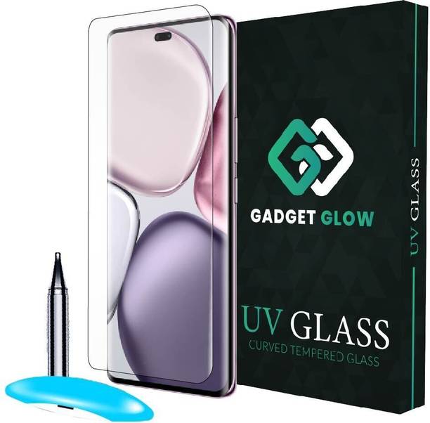 Gadget Glow Edge To Edge Tempered Glass for Honor X9C 5G, Honor X9C, Advanced HD+ UV Guard