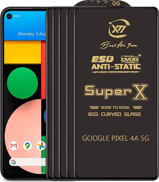 ANILUQ Edge To Edge Tempered Glass for GOOGLE PIXEL 4A 5G