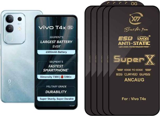 SuperX Edge To Edge Tempered Glass for vivo T4x 5G