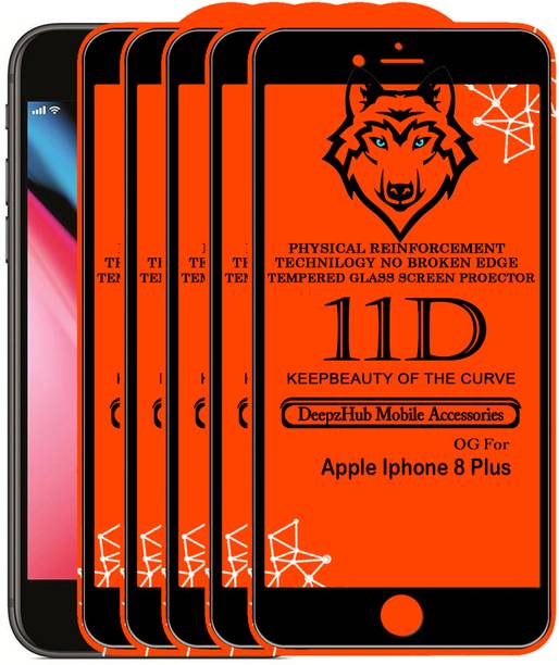 CRodible Edge To Edge Tempered Glass for Apple iPhone 8 Plus