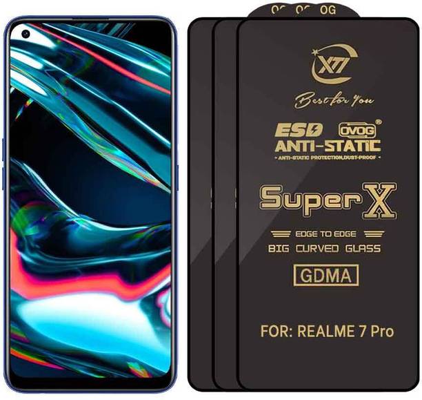GDMA Edge To Edge Tempered Glass for REALME 7 PRO