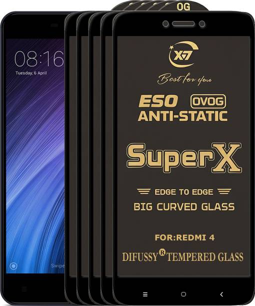 Difussy Edge To Edge Tempered Glass for Mi Redmi 4