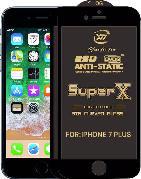 ANILUQ Edge To Edge Tempered Glass for Apple iPhone 7 Plus