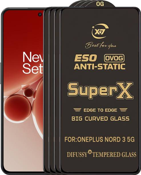 Difussy Edge To Edge Tempered Glass for ONEPLUS NORD 3 5G