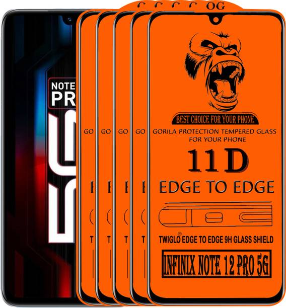 TWIGLO Edge To Edge Tempered Glass for INFINIX NOTE 12 PRO 5G