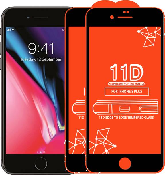 Qyist Edge To Edge Tempered Glass for Apple iPhone 8 Plus