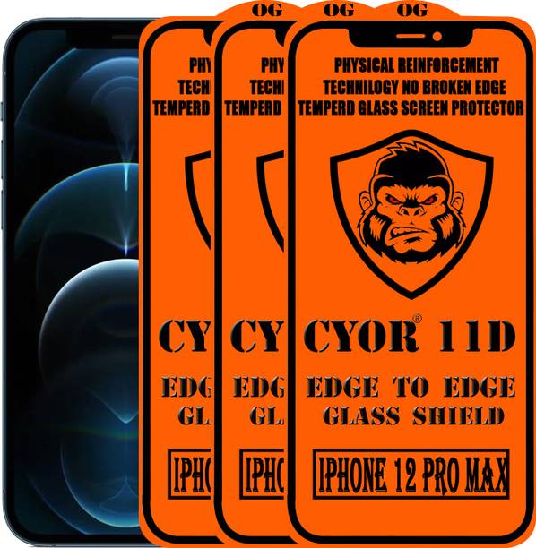 CYOR Edge To Edge Tempered Glass for IPHONE 12 PRO MAX