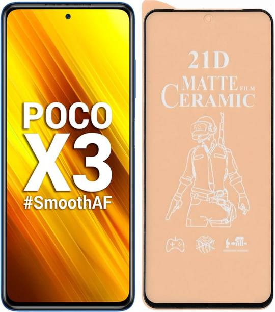REDDWARF Edge To Edge Tempered Glass for POCO X3