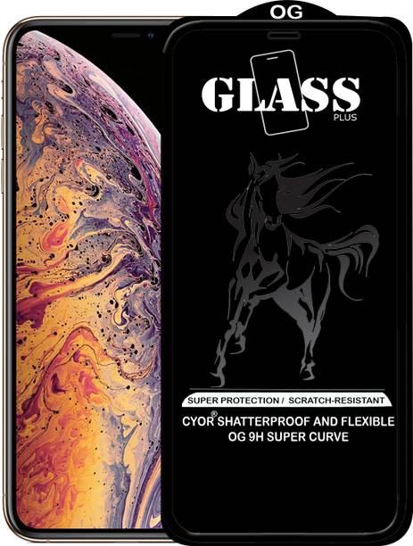 CYOR Edge To Edge Tempered Glass for Apple iPhone XS