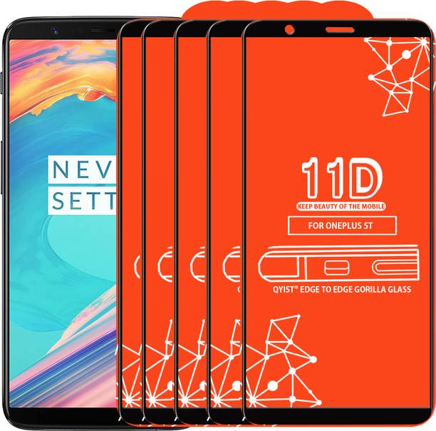 Qyist Edge To Edge Tempered Glass for OnePlus 5T