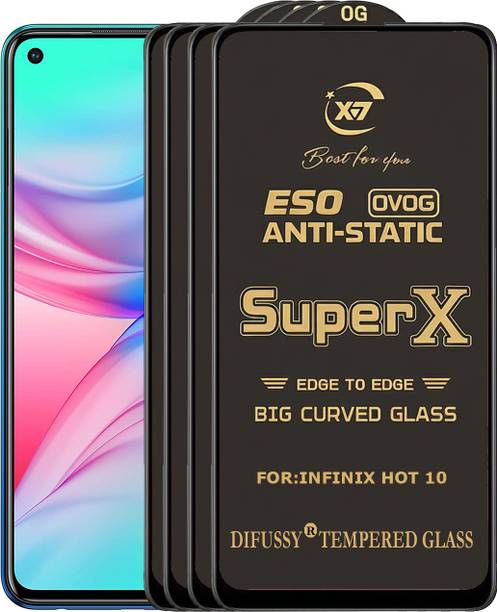 Difussy Edge To Edge Tempered Glass for INFINIX HOT 10