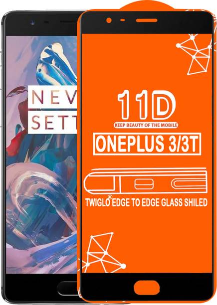 TWIGLO Edge To Edge Tempered Glass for OnePlus 3T