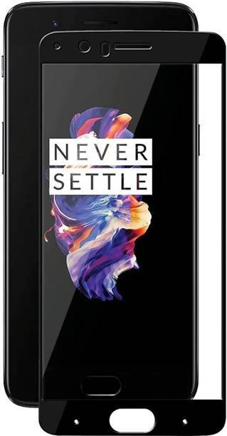 EITANSHA CREATION Edge To Edge Tempered Glass for OnePlus 5