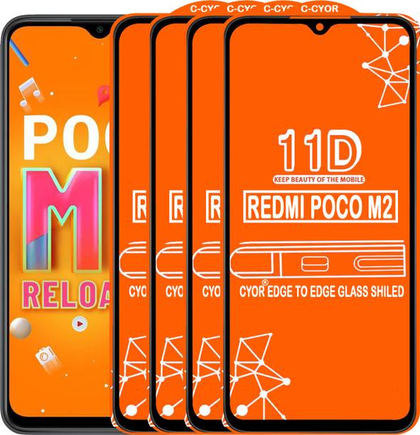 CYOR Edge To Edge Tempered Glass for REDMI POCO M2